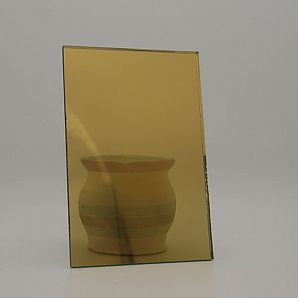 Guldbelagt glas för byggnad