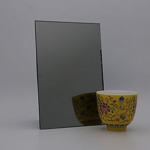 Europen 회색 장식 거울