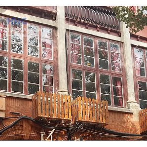 Återställ antika fönsterglas