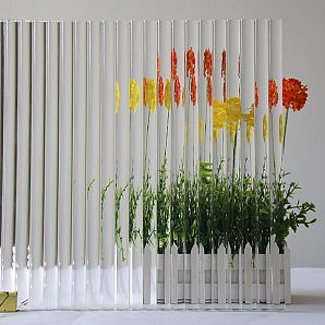 Rainbow Texture Glass Wall Ideas de diseño