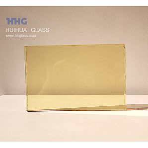 Crystal yellow Color Float Glass