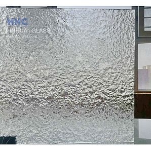 Arctic Glacial Cap Glass Texture