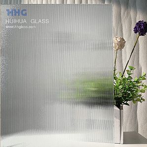 Flutelite-S Pattern Glass Partition Wall