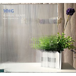 Flutelite-B Pattern Glass الزجاج للأبواب الداخلية