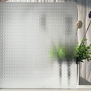 Millennium Textured glass For House Design