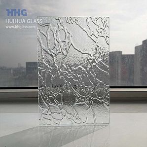 Kartvalsat glas för fönsterpaneler