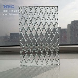 Prismatic Textured Pattern Glass