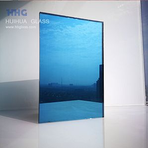 آینه تزئینی رنگی آبی فورد